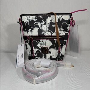 Dooney & Bourke Disney Black and White Dumbo Crossbody Bag